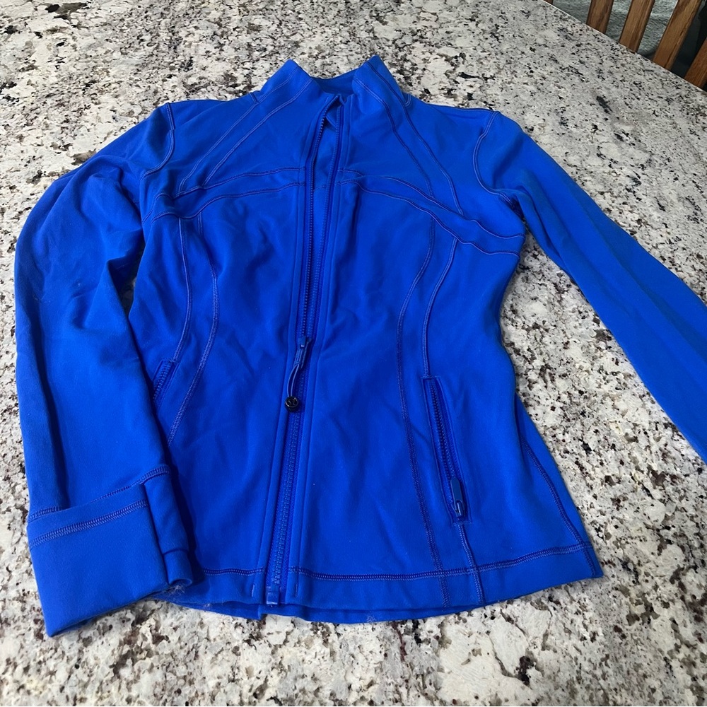 Lululemon Athletica Define Royal Blue Zip-Up Jacket